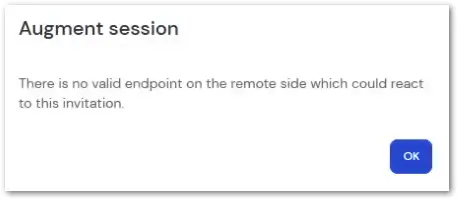 No Valid Endpoint