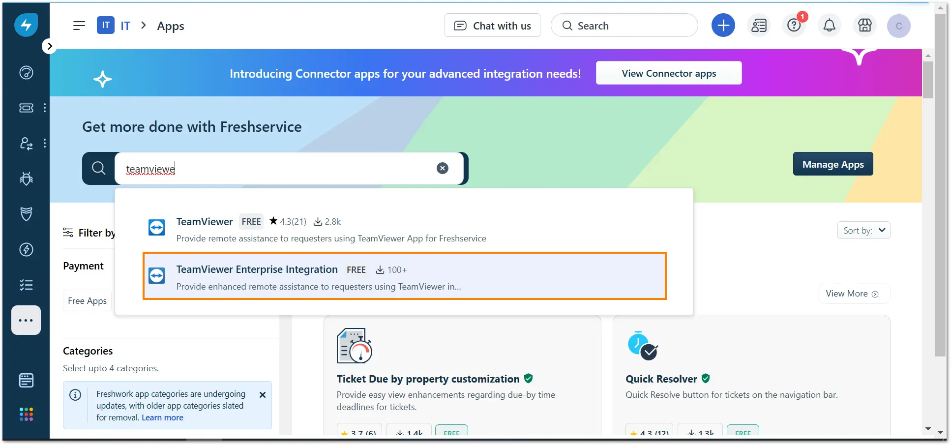 1 TeamViewer Enterprise Integration App