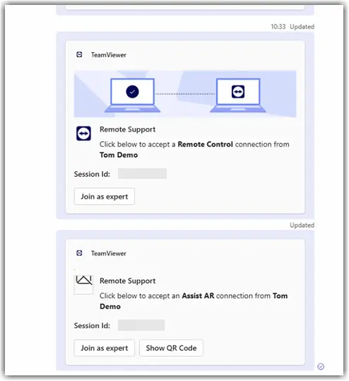 Invitation Chat Users