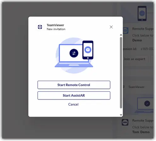 License Popup