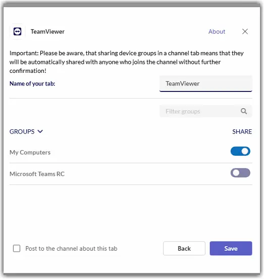 Tab Name