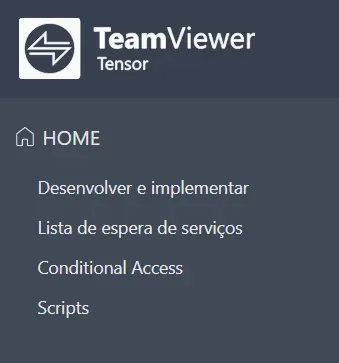 Acesso Condicional TeamViewer Tensor