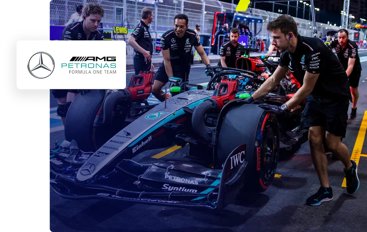 Customer success: Mercedes-AMG PETRONAS F1 Team