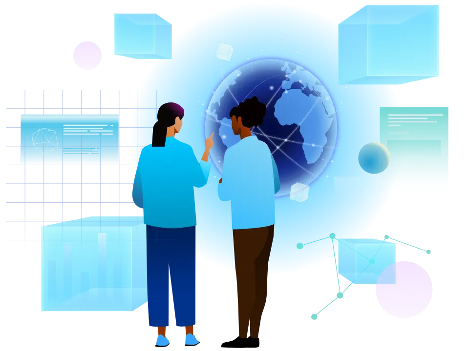 Illustration: engaged company and companies